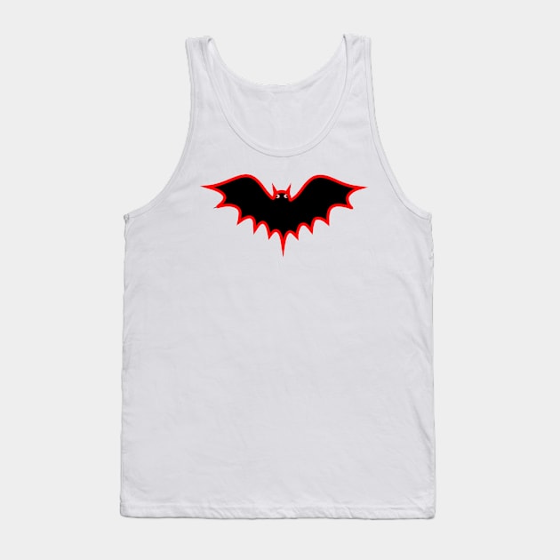 bat Tank Top by Gynstyle